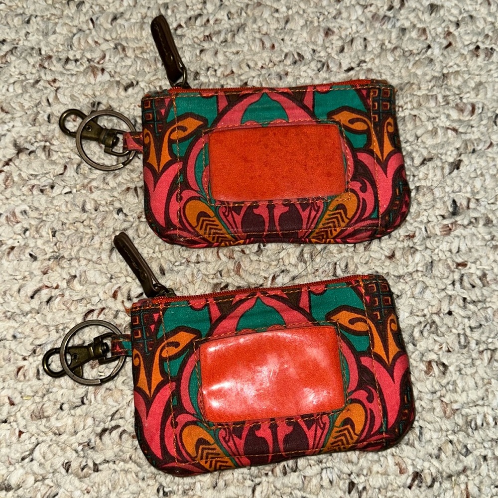 Small patterned wallet